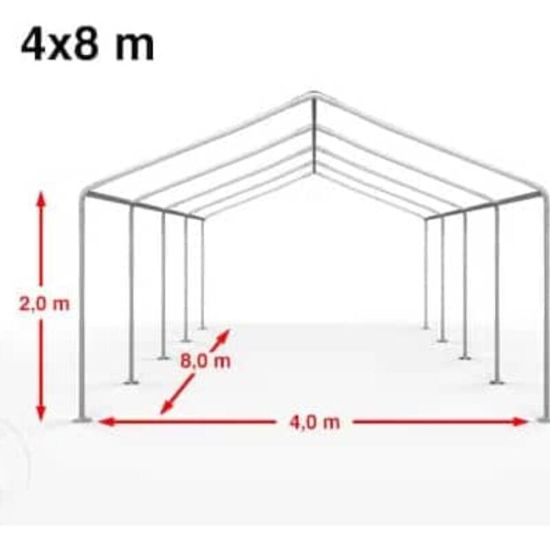 Carpa Estructural Gazebo 4x8M Carpa Estructural Gazebo 4x8M