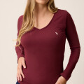 T-SHIRT M/L NOAN POLANCO Vino