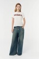 REMERA BUCK Off White
