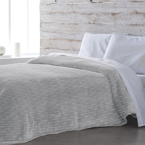 Frazada Polar 2 Plazas Home Class 200 x 240 cm ARABESCO GRIS