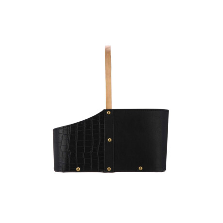 Matera Madera Combinada Croco Negro
