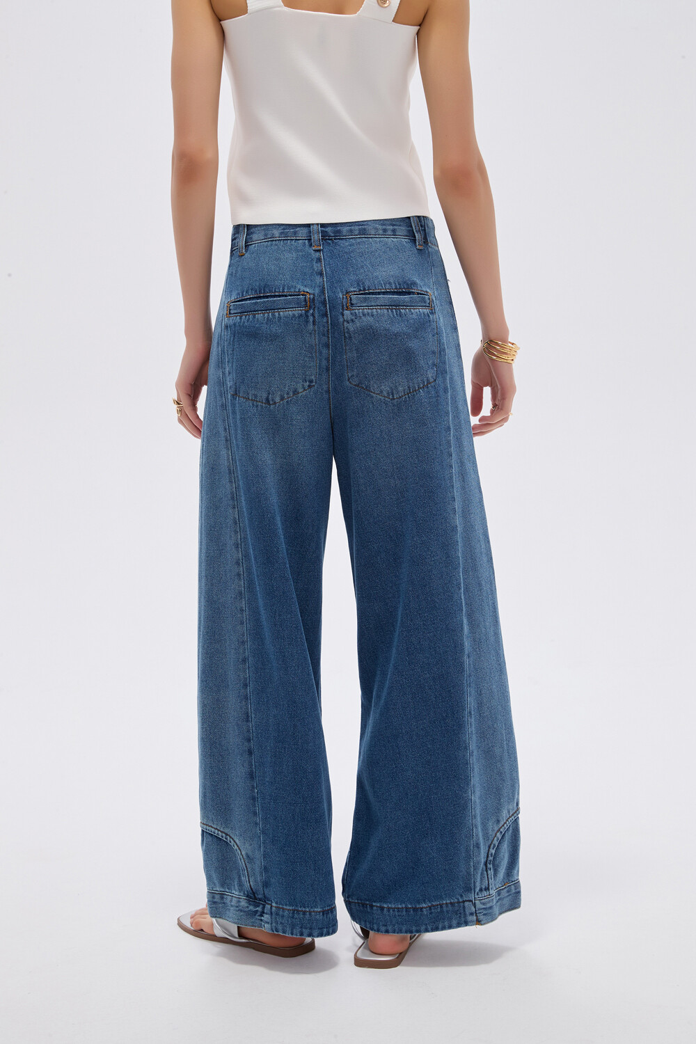 Pantalon Reka Azul Medio