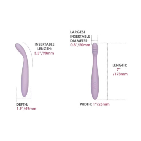 Vibrador de Punto G Con Temperatura Cici 2 Vibrador de Punto G Con Temperatura Cici 2