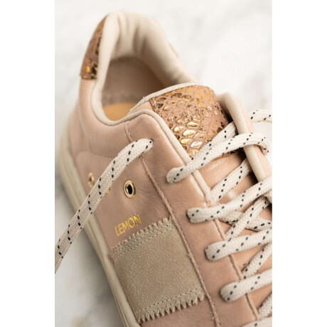 Zapatilla Cuero Rosa Viejo