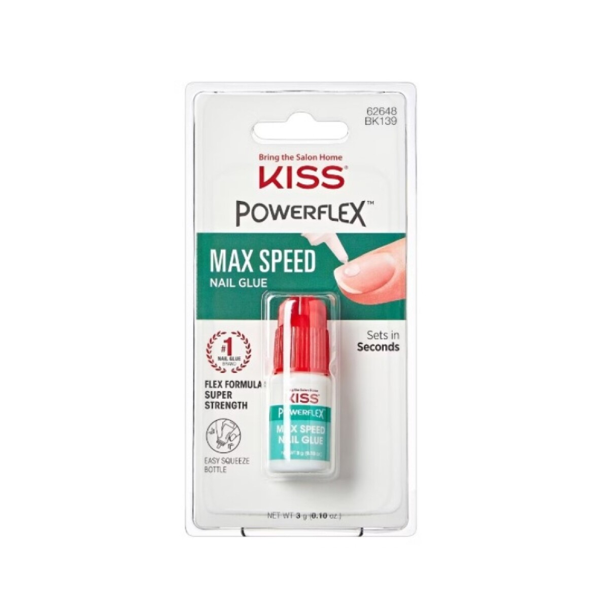 Kiss Max Speed pegamento para uñas 