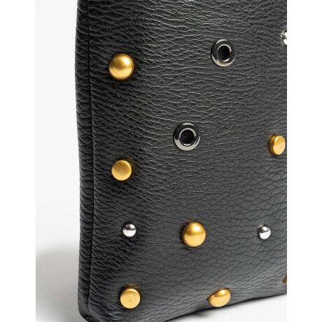 Portacelular Con Tachas Mixplating Negro