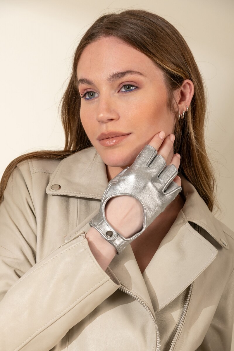 Guantes de Conducir Plata
