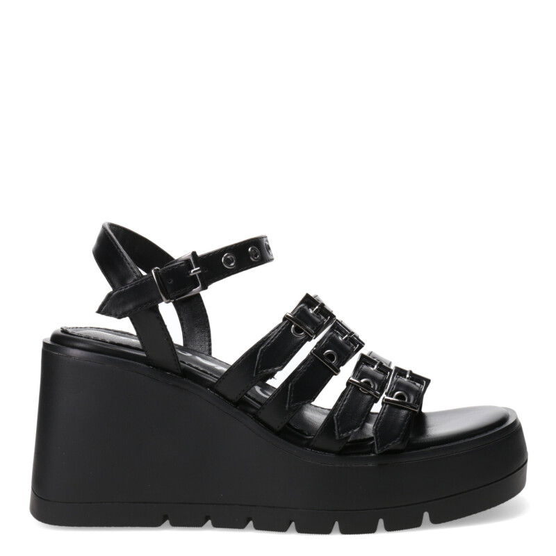 Sandalias de Mujer Miss Carol LAGOON con hebillas Negro