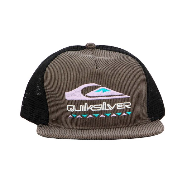 Quiksilver Gorro Con Visera Y Malla Oasis - Gris Gris