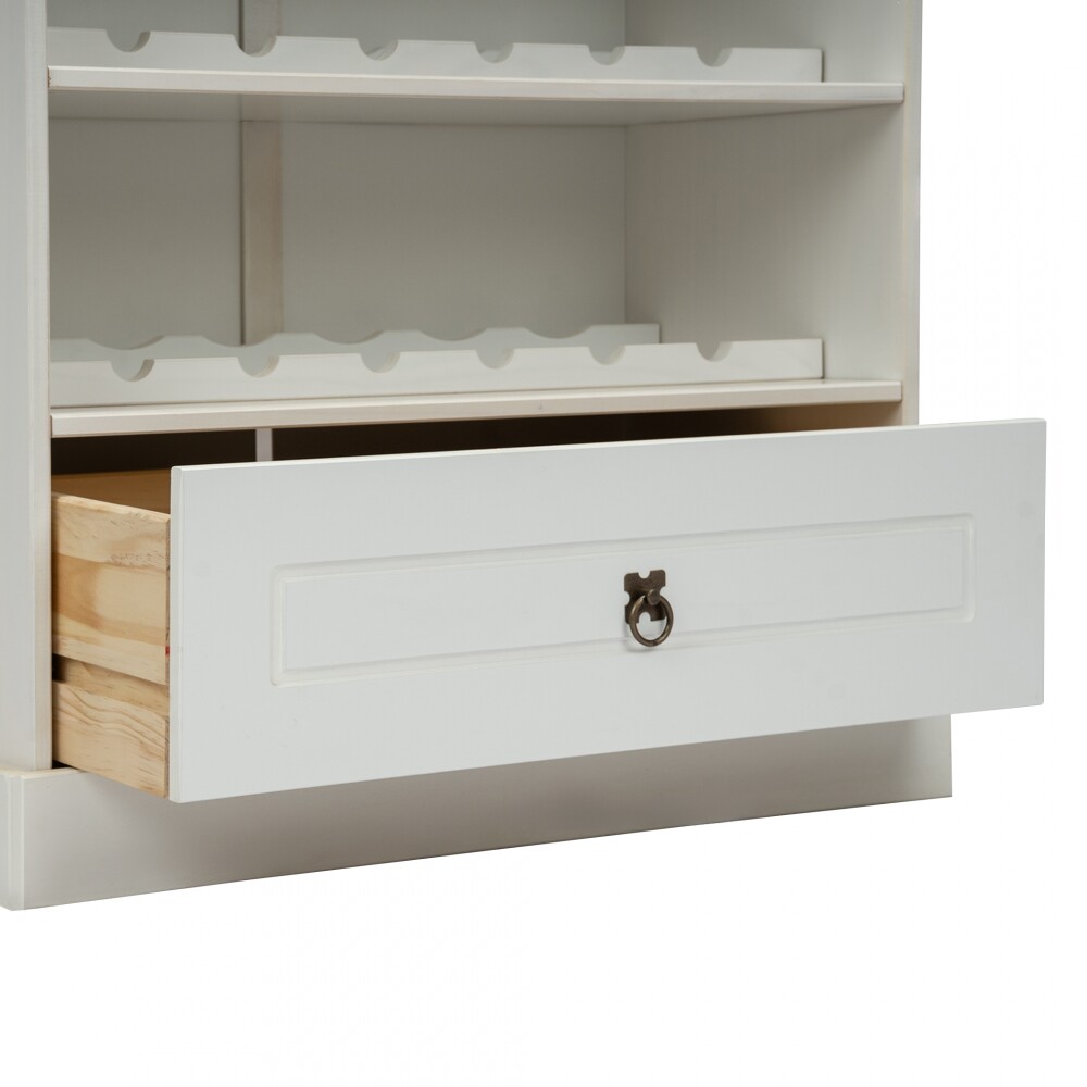 Biblioteca Vinera Linea Mexicana Blanco