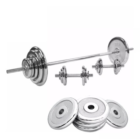 Disco Hierro Cromado 2.5Kg Expert Compacto Pesa P/ Barras y mancuernas Disco Hierro Cromado 2.5Kg Expert Compacto Pesa P/ Barras y mancuernas