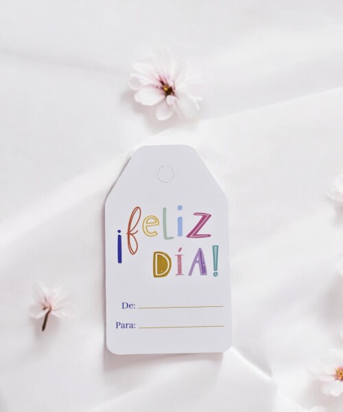 Tag feliz día 5x8,5 DISEÑO 2