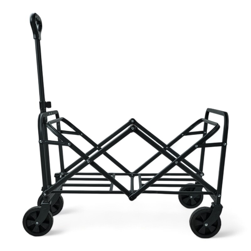 Carro 4 Ruedas Plegable Playa Camping Exteriores 120 Kg Moka