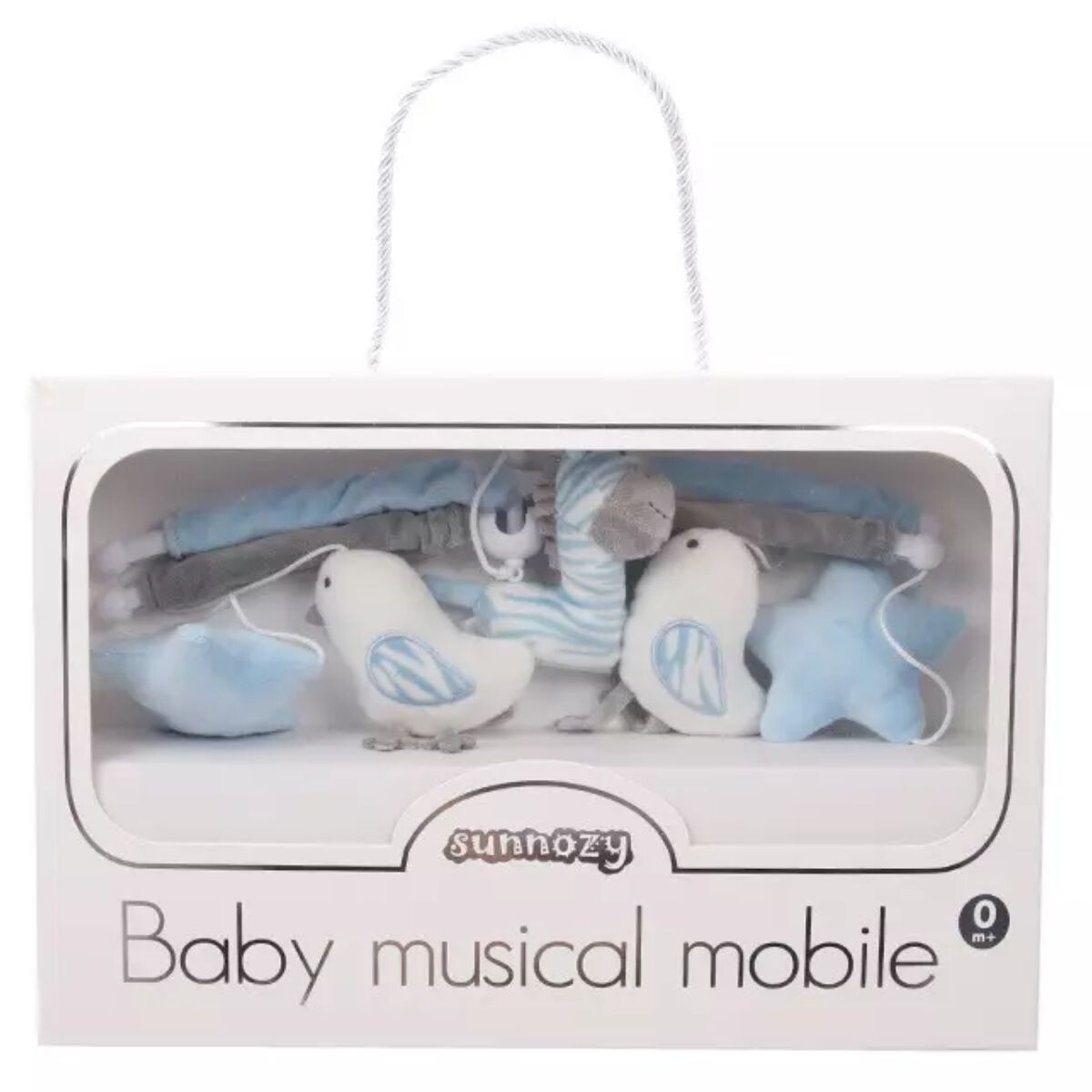 Móvil para Bebés Sunnozy Musical Colores Pasteles 