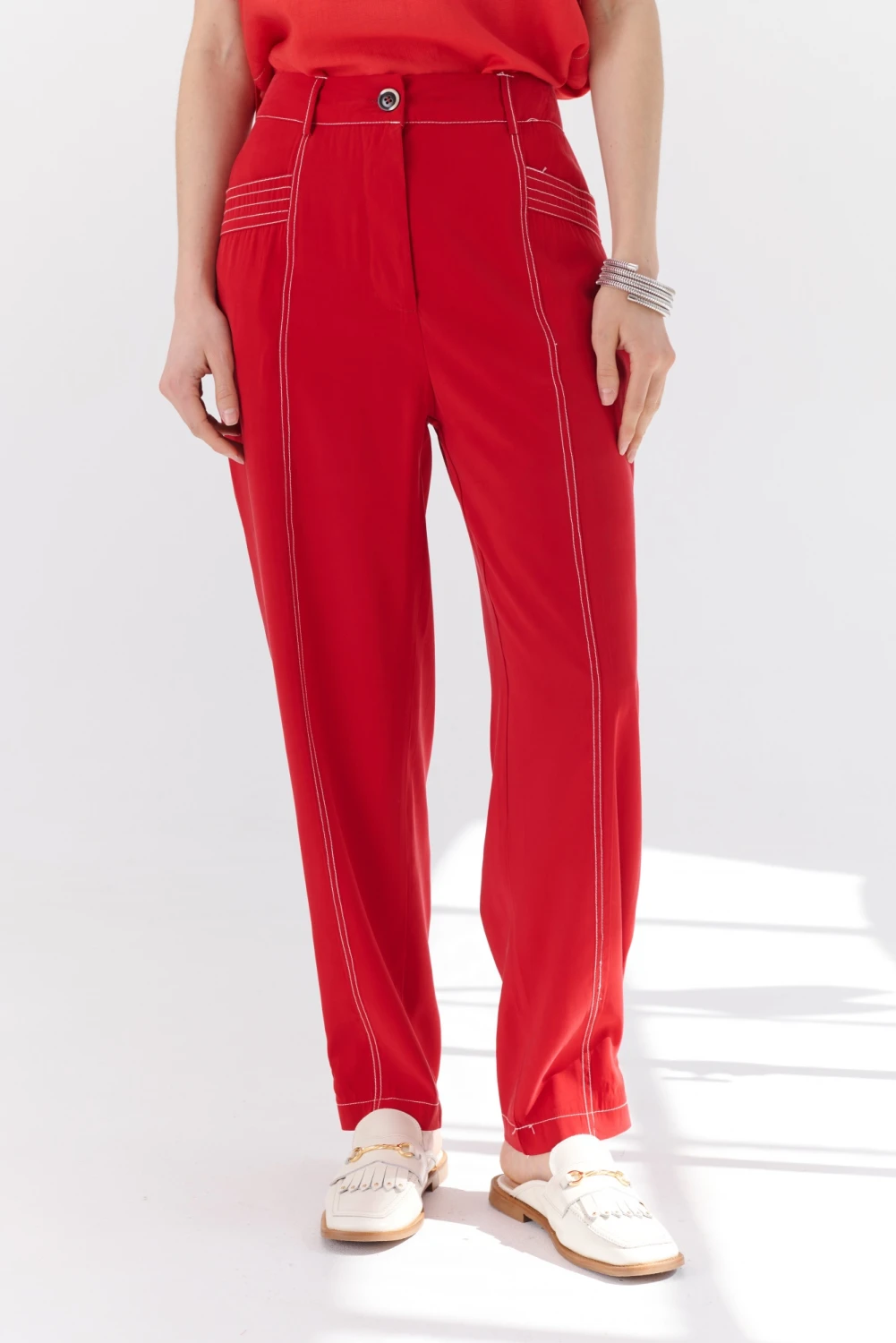 PANTALON LYRIC rojo 3