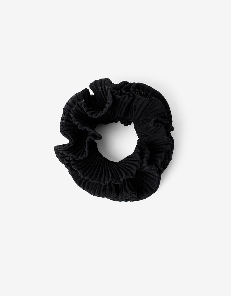 Scrunchie Frunces Negro 