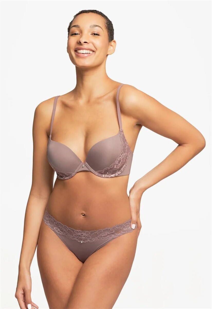 Panty Thong - Lavanda Oscuro 