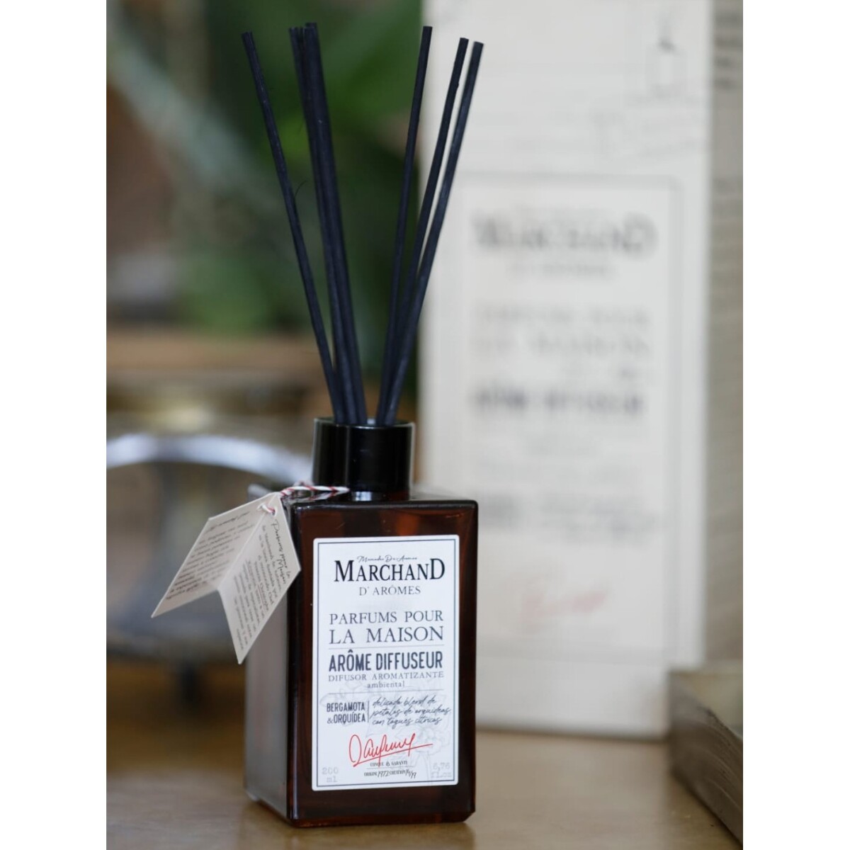 Difusor de varillas, Bergamota & Orquídea 