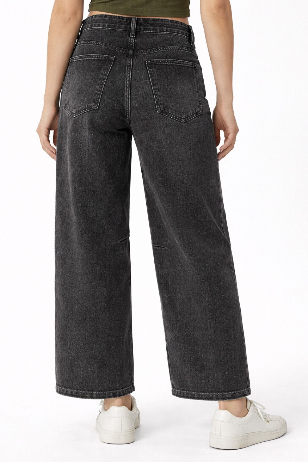 Pantalon Salin Gris Medio