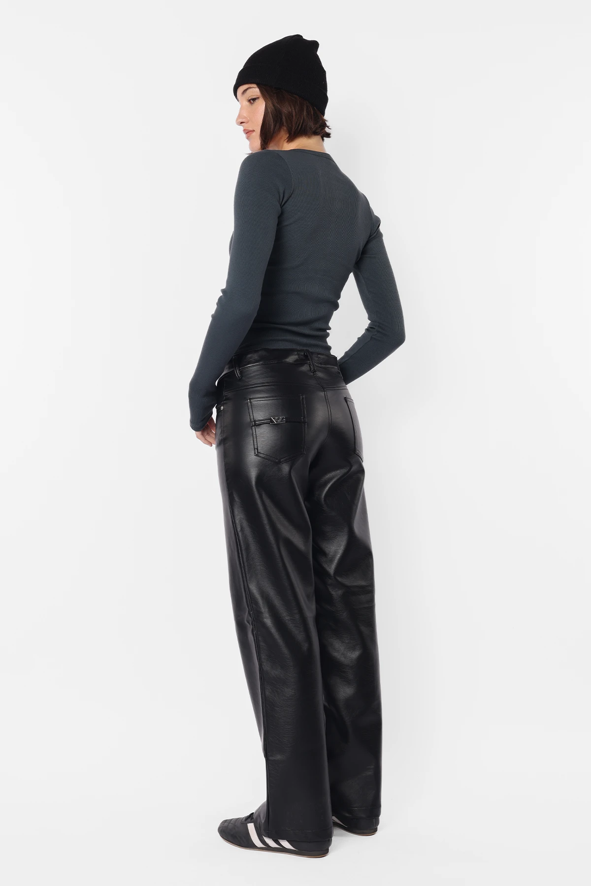 Top Alanis Gris Plomo