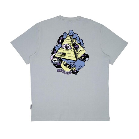 Remera Santa Cruz Knibbs Invasion Hand SS Gris
