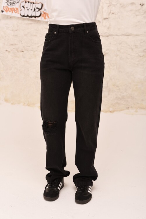 Pantalón Jean Straight Noa Negro