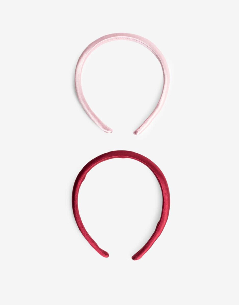 Set De Vinchas Bicolor - Combinacion bicolor 