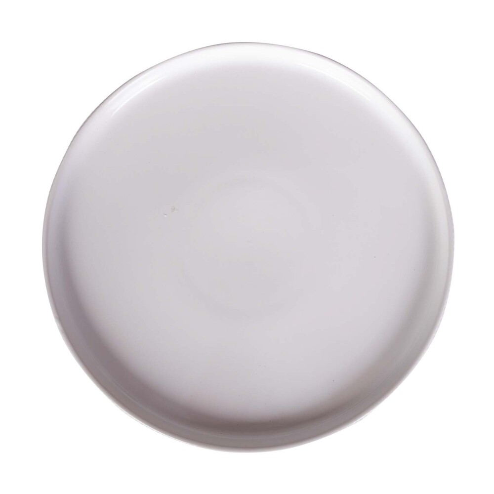 PLATO 26CM LISE CERAMICA BLANCO BLANCO