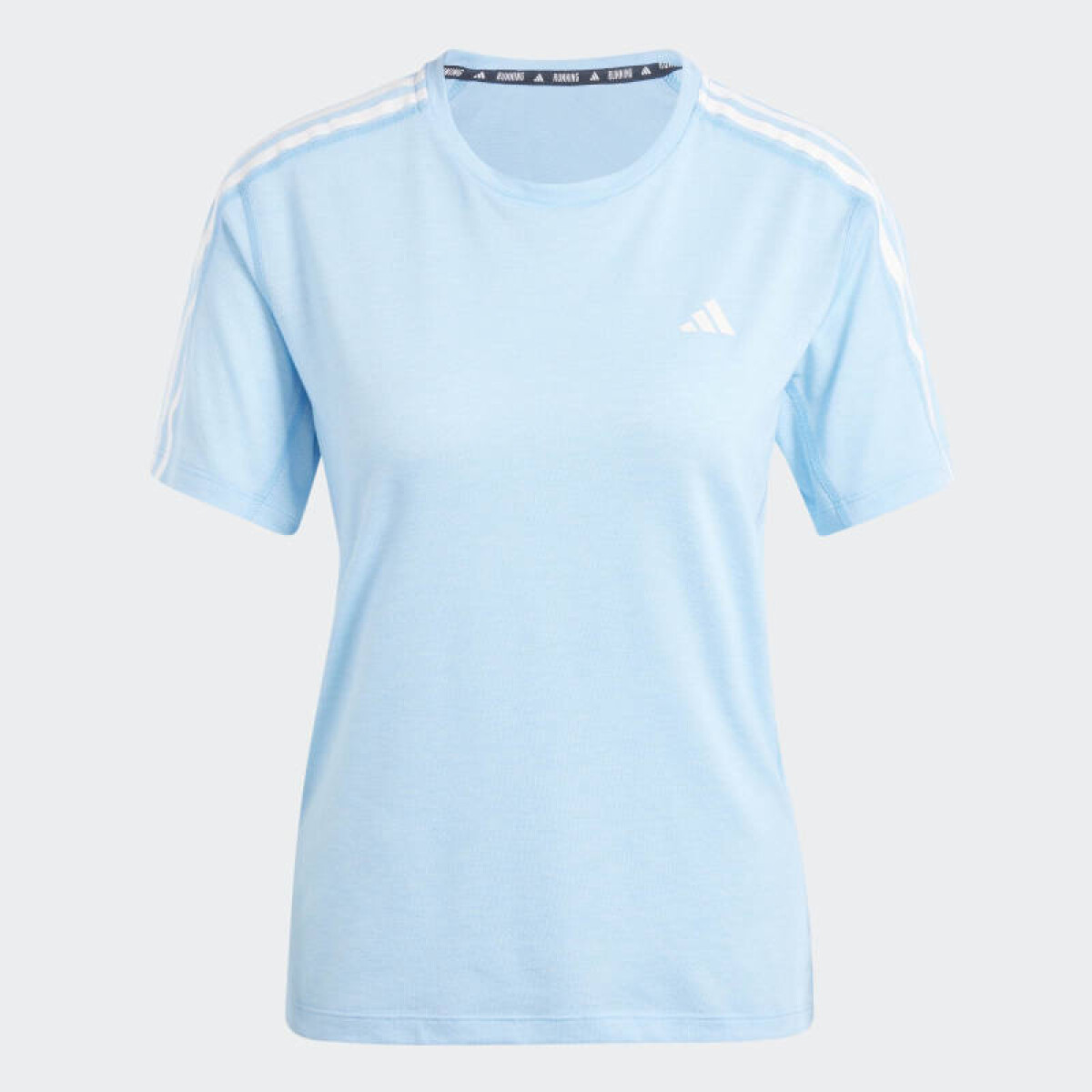 Remera Adidas Own The Run - Semi Blue Burst Mel 