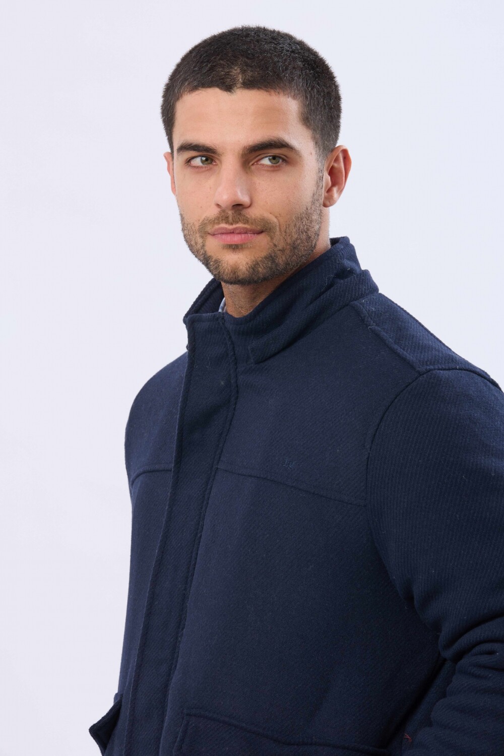 SACO DE PAÑO CON CAPUCHA Azul