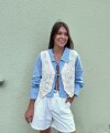 Chaleco Amelia crema