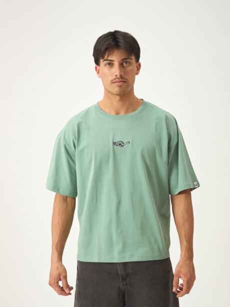 REMERA LENTES VERDE