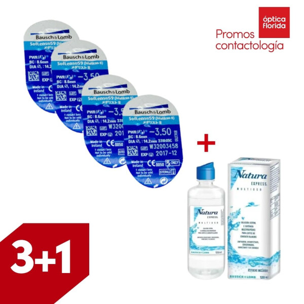 Soflens 59- PROMO 3+1 Renú Natura de 120 ml Soflens 59- Promo 3+1 Renú Natura De 120 Ml