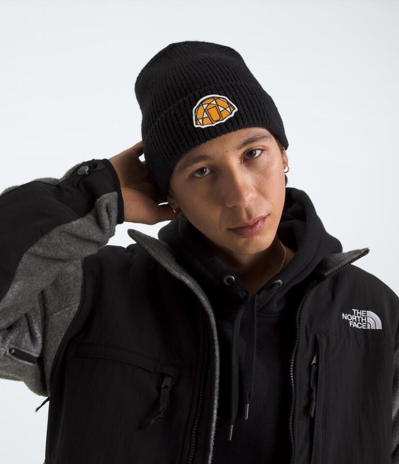 Gorro de punto TNF Tnf Black/icon Patch
