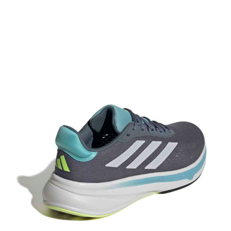 Championes de Hombre Adidas Response Super M Gris Topo - Verde Mente - Blanco