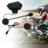 Intercomunicador Motos Auriculares Manos Libres Bt Casco Variante Color Negro