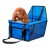 Bolso Transportador De Mascota Perro Gato Para Auto Viaje Variante Color Azul
