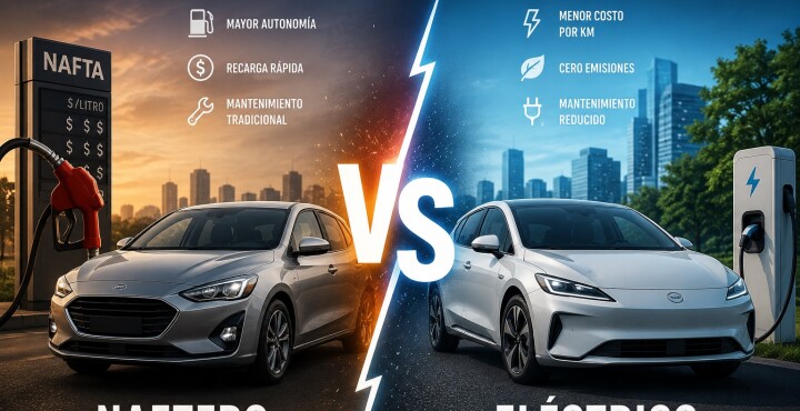 ¿Eléctrico o naftero? Qué autos económicos convienen más en Uruguay en 2026
