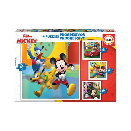 Puzzle Educa Progresivo Mickey Mouse Puzzle Educa Progresivo Mickey Mouse