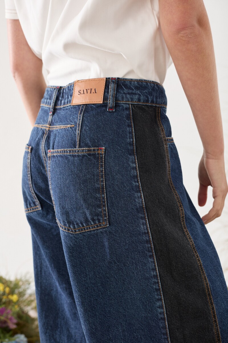 JEAN BARREL SAVIA Azul Y Negro