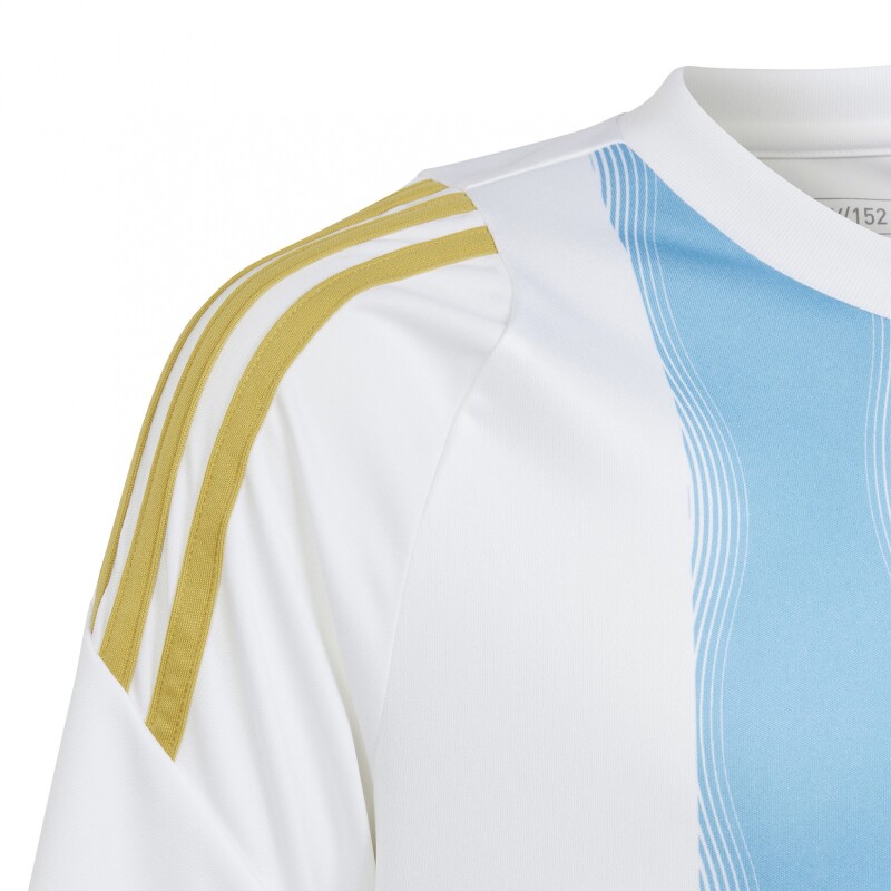Camiseta de Entrenamiento Messi adidas (Niños) Light Blue & White