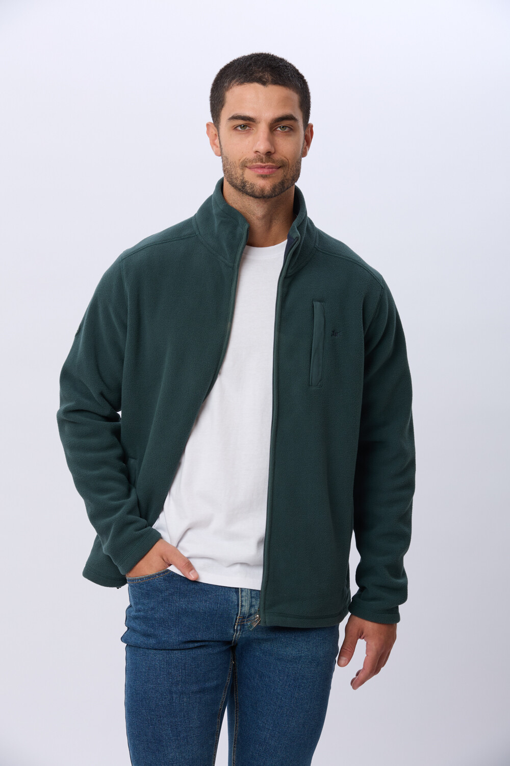 CAMPERA POLAR DE ABRIGO Verde