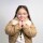 Campera Infantil con Capucha Beige