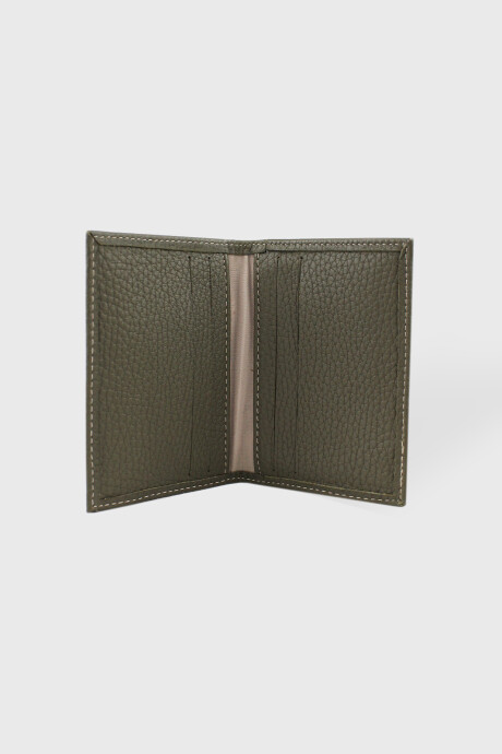 Tarjetero Verde