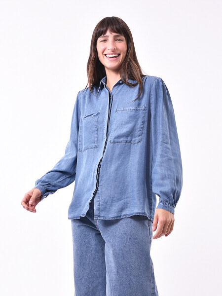 CAMISA SIENA AZUL CLARO