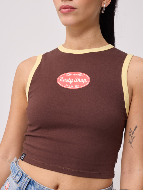 MUSCULOSA BELIN RUSTY Chocolate