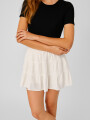 Falda Gratan Marfil / Off White