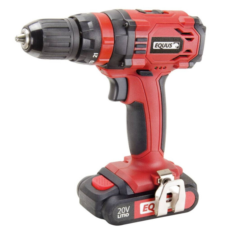 TALADRO ATORNILLADOR INALÁMBRICO 20V EQUUS TALADRO ATORNILLADOR INALÁMBRICO 20V EQUUS