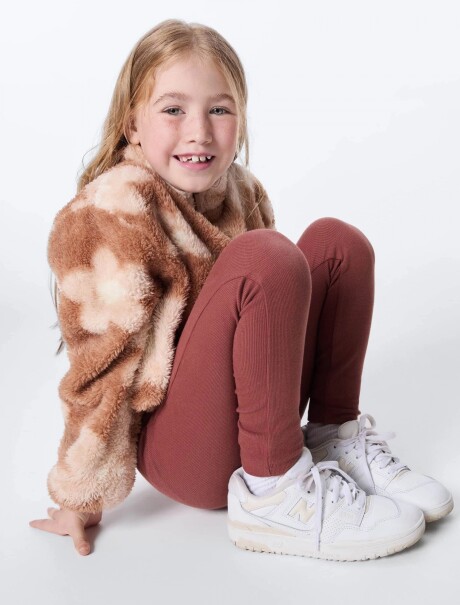 CALZA BÁSICA MARRÓN