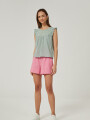 Blusa Pilos Verde Grisaceo